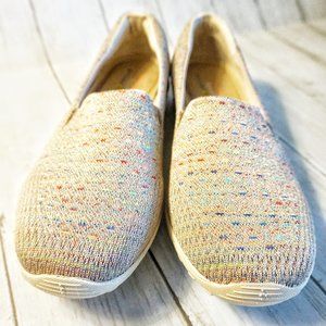 Skechers Wmn's Relaxed Fit Reggae Fest Slip On EUC